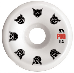 Pig Wheels Head Multi C-Line 97a Wheels White