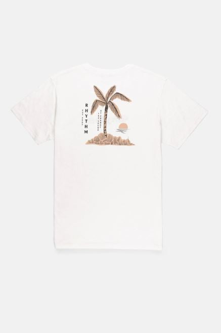Rhythm Okinawa T-Shirt White - SantoLoco Hawaii