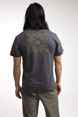 Rhythm Orchid T-Shirt Black
