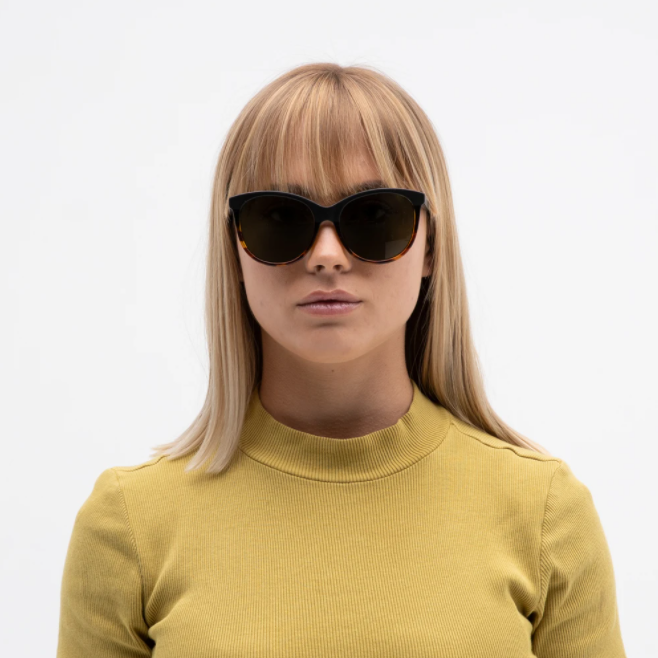 Electric Palm Sunglasses Matte Tortoise / Grey Polarized