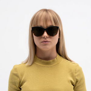 Electric Palm Sunglasses Matte Tortoise / Grey Polarized