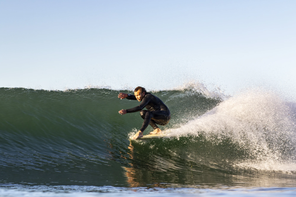 Captain Fin Tyler Warren Raked 9.25 Fin Black