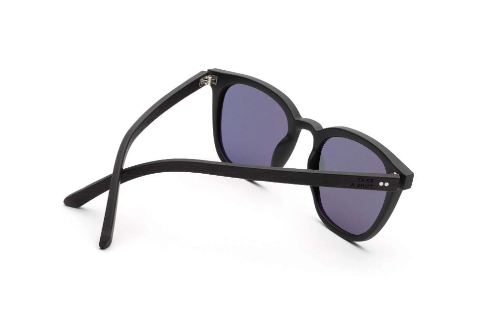 Take A Shot Quentin Wooden Sunglasses - SantoLoco Hawaii