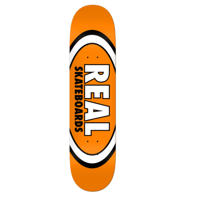 Real Classic Oval 7.5 Deck Orange