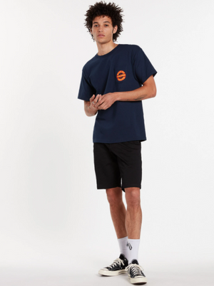 Volcom Relief S/S Pocket Tee Blue