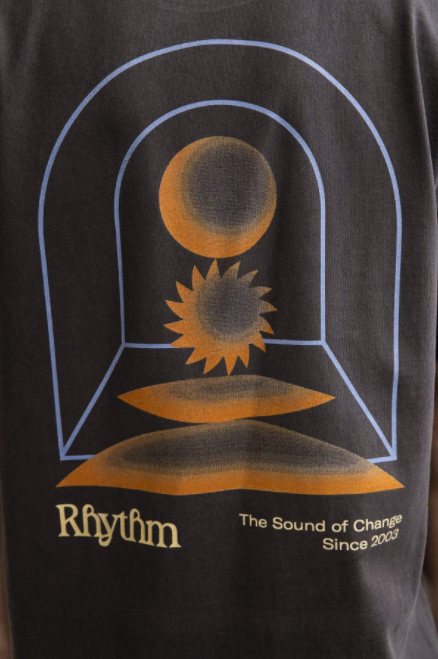 Rhythm Saber SS Vintage T-Shirt Black