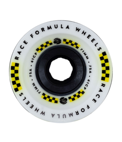 Sector 9 71mm 75a Race Formula Wheels White