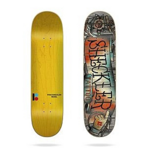 Plan B Sheckler Store Front 7.75 Deck Yellow