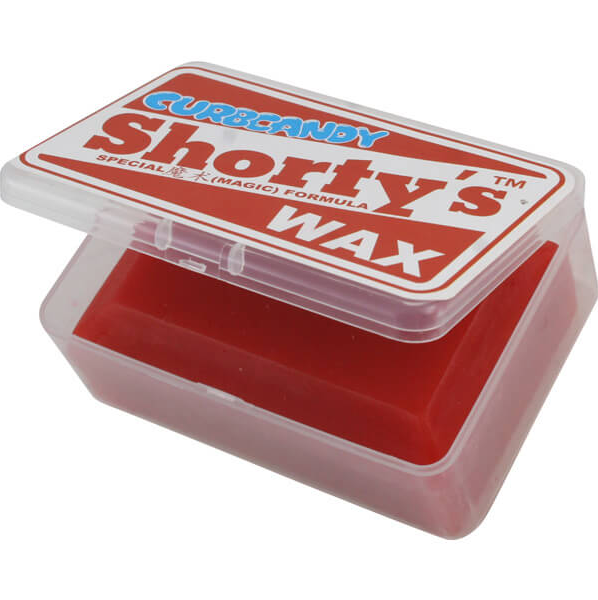 Shorty's Curb Candy Large Bar Wax Red