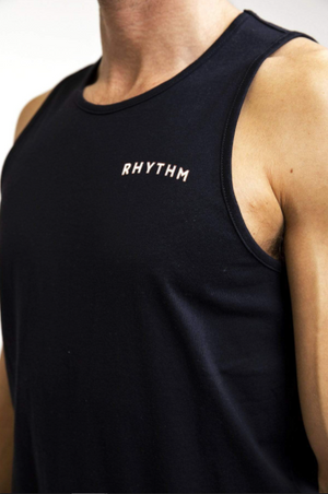 Rhythm Stanton Singlet Vintage Black