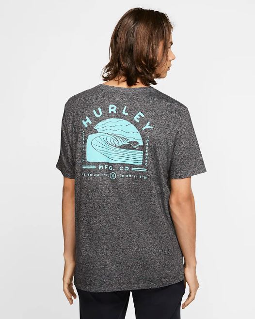 Hurley Siro Daybreak T-Shirt Grey - SantoLoco Hawaii