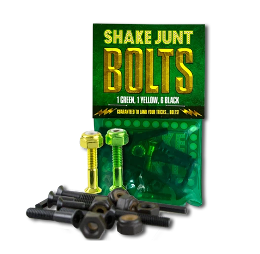 Shake Junt Bag-O-Bolts 7/8" Black/Green/Yellow