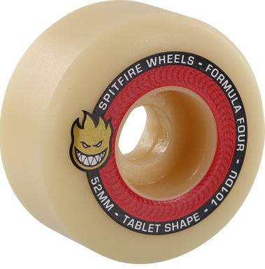 Spitfire F4 101a Tablet 52mm Wheels Red - SantoLoco Hawaii