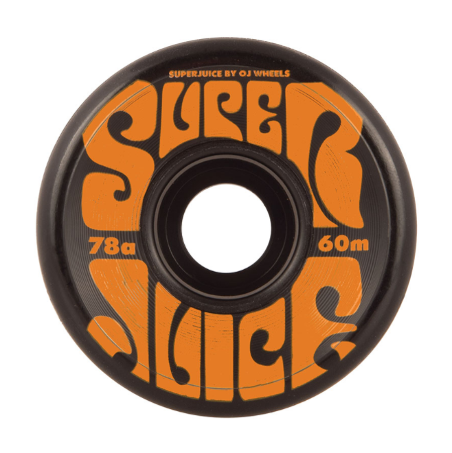 OJ 60mm Super Juice Wheels Black