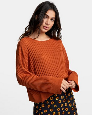 RVCA Sydney Sweater Orange