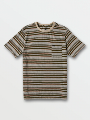 Volcom Wattage Pocket T-Shirt Stripe