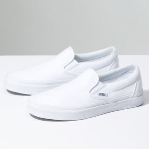Vans Classic Slip-On Shoes White – SantoLoco Hawaii