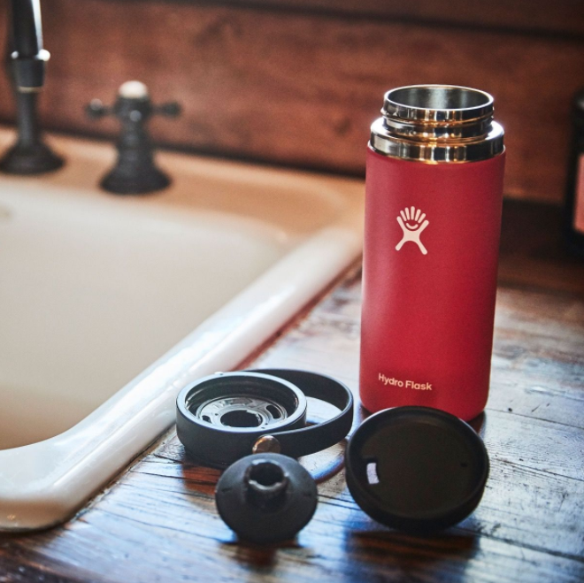 Hydro Flask Wide Mouth Flex Sip Lid Black