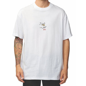 Globe Appleyard Wild Style T-Shirt White - SantoLoco Hawaii