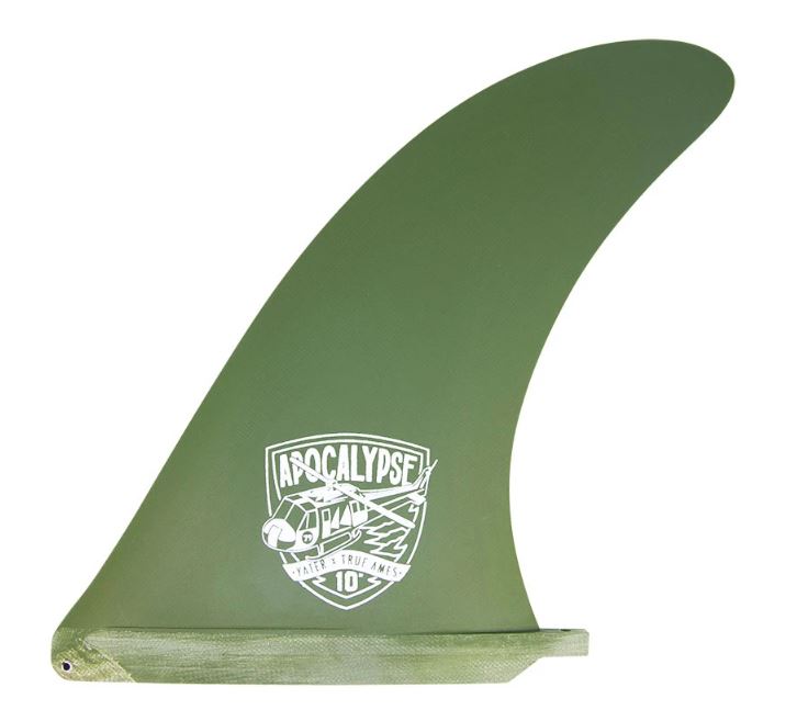 True Ames Yater Apocalypse 9.5 Fin Green - SantoLoco Hawaii