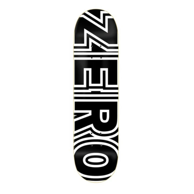 Zero Bold 8.25 Deck Black/White